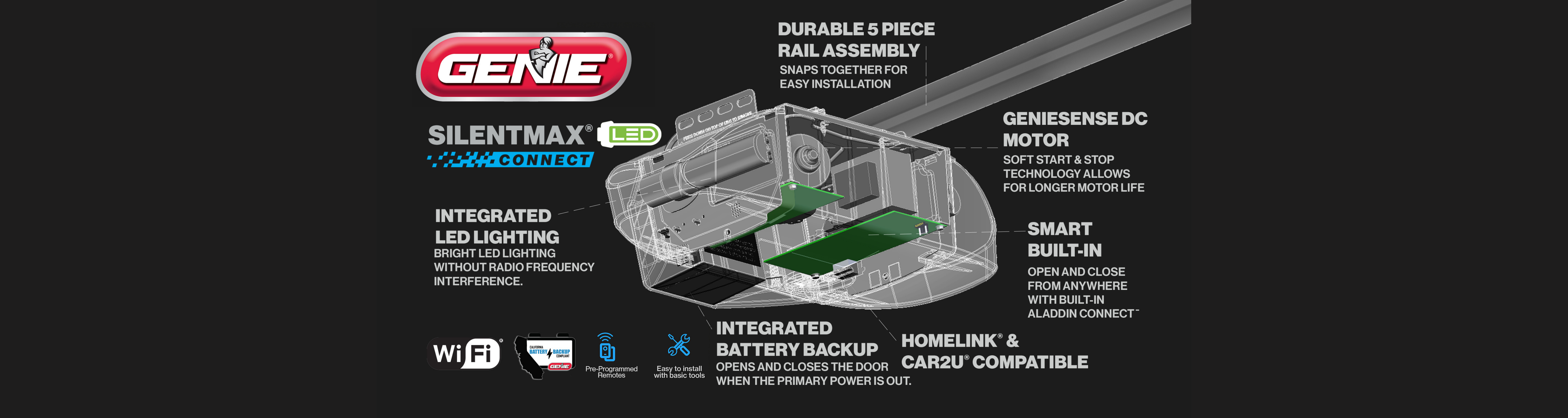 Model 7155L | Genie Garage Door Opener